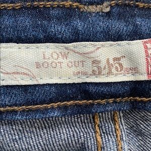 Levi’s 545 low bootcut jeans like new